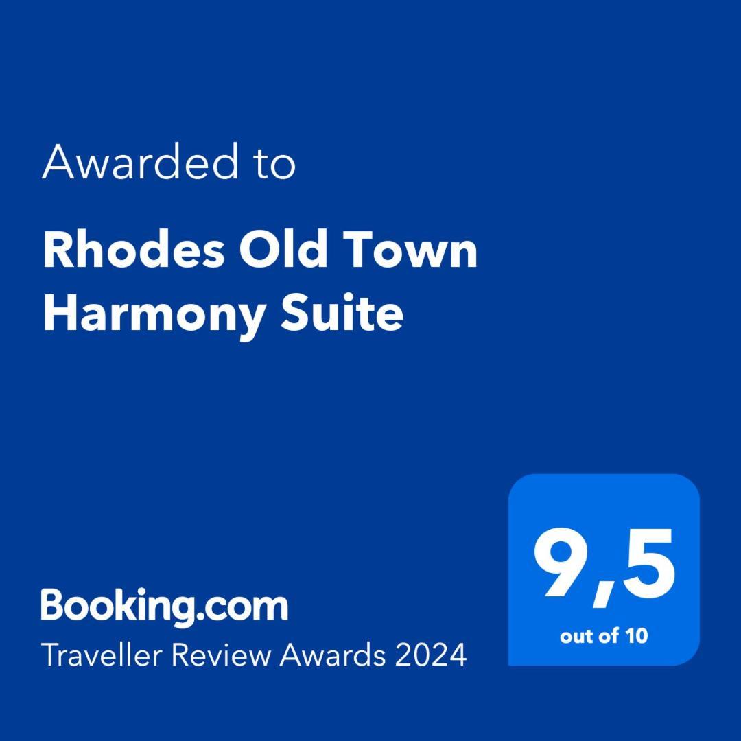 Rhodes Old Town Harmony Suite Rhodes City Exterior foto